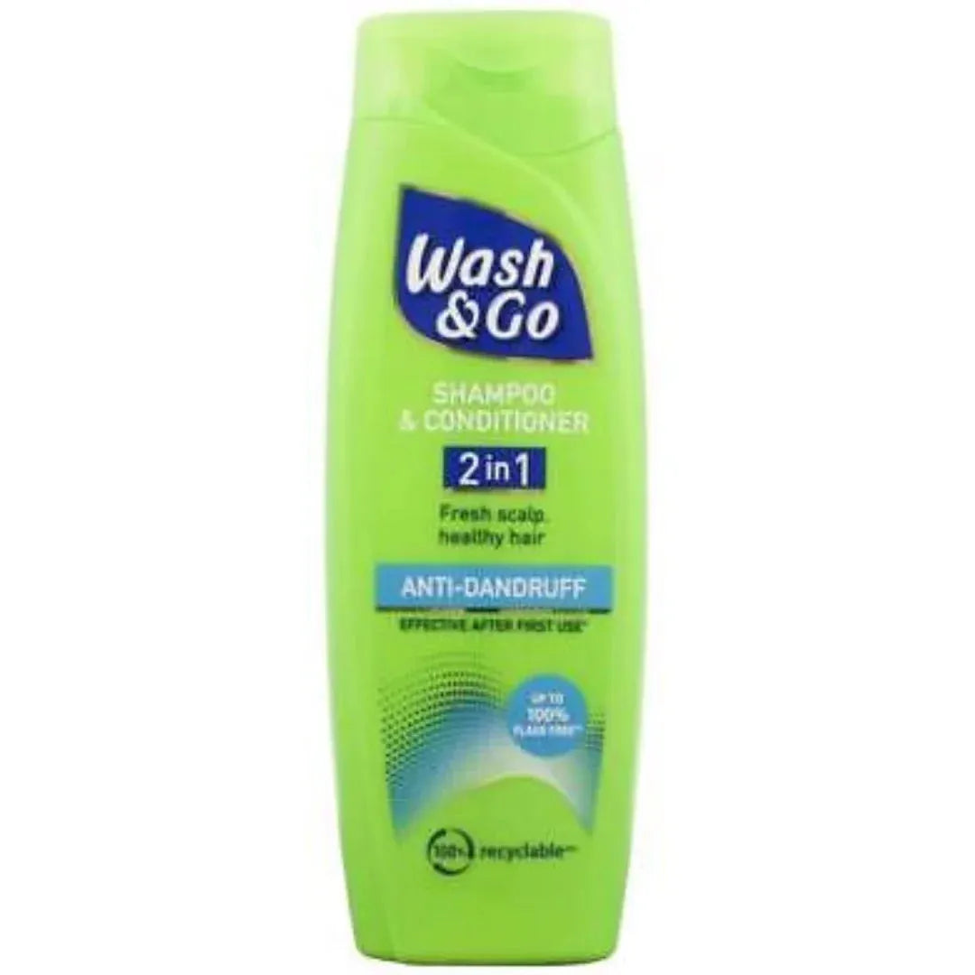 Wash & Go Shampoo Anti Dandruff - 2 in 1