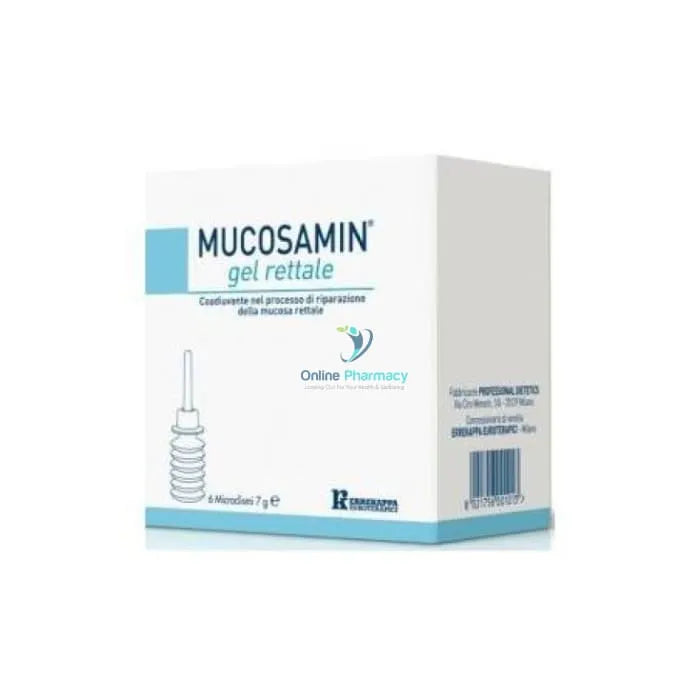 Mucosamin Rectal Gel 6x5g Tubes