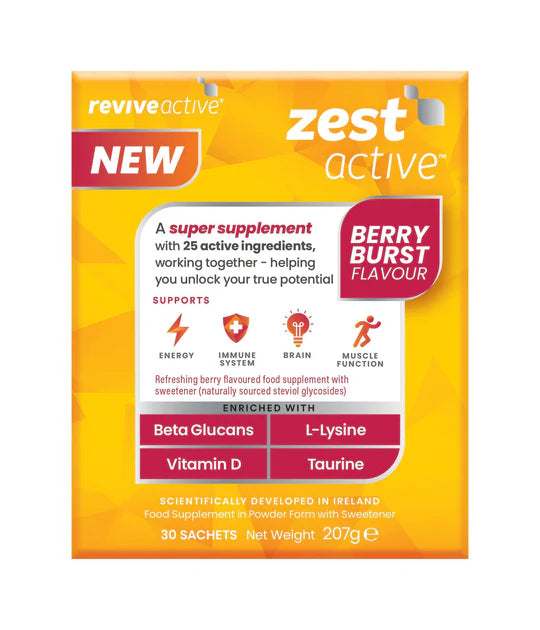 Revive Active Berry Burst Active Food Supplement - 30 Sachets