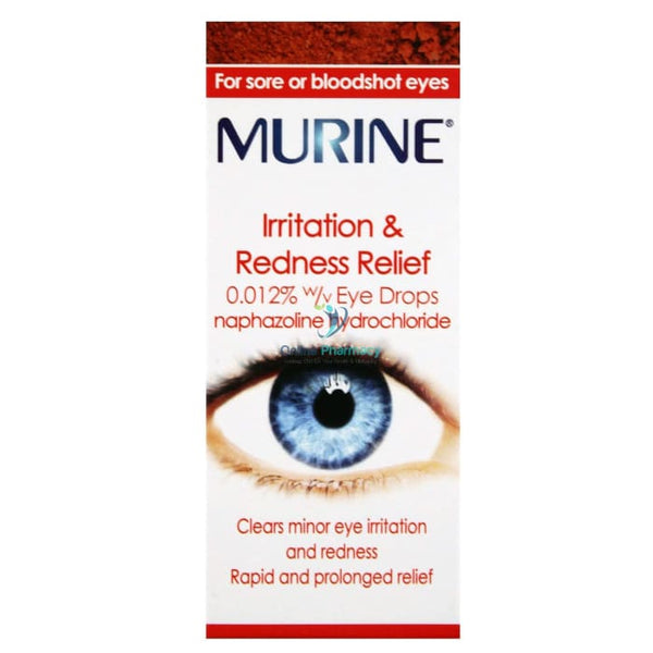 Murine Irritation & Redness Relief Eye Drops - 10ml - OnlinePharmacy