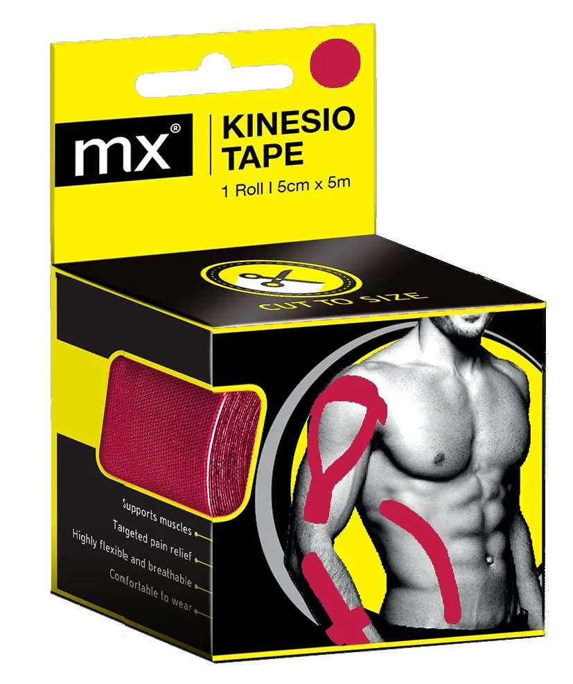 MX Kinesiology Tape - Fushia