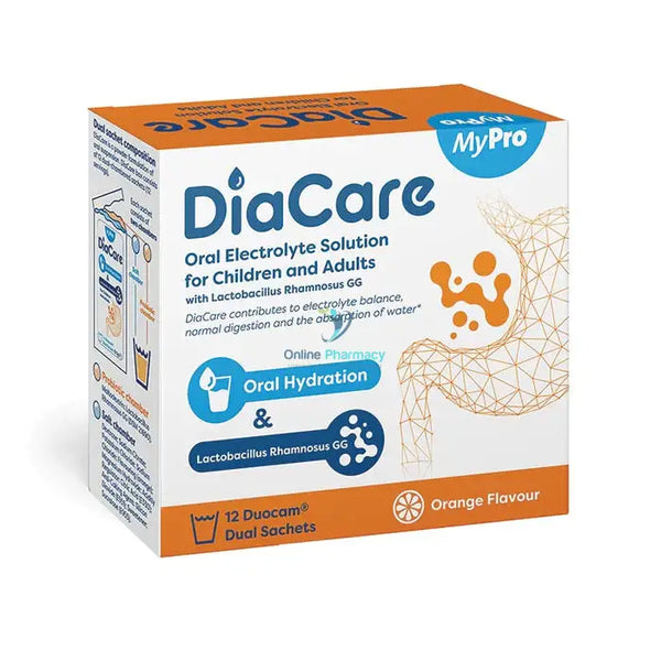 Mypro Diacare Sachets - 12 Pack Diarrhoea