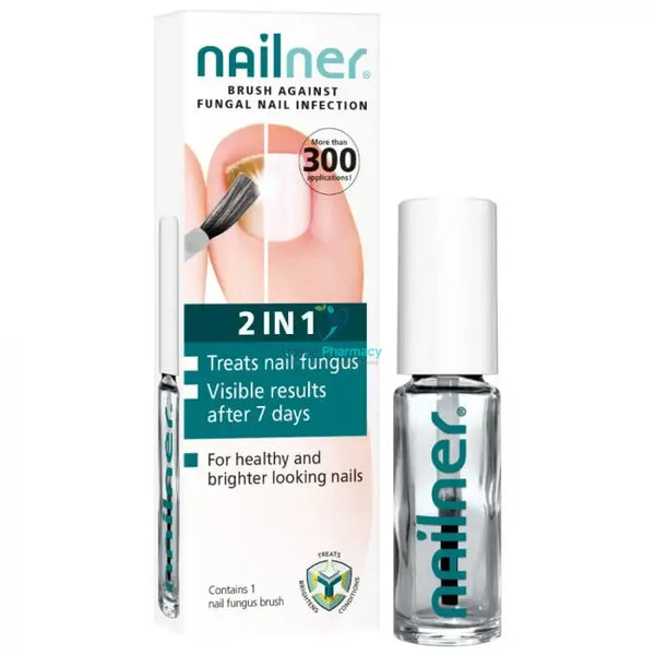 Nailner Brush 2 In 1 Fungal Nail Infection