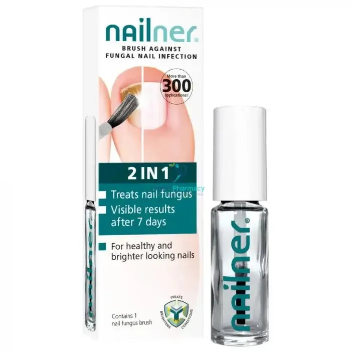 Nailner Brush 2 In 1 Fungal Nail Infection