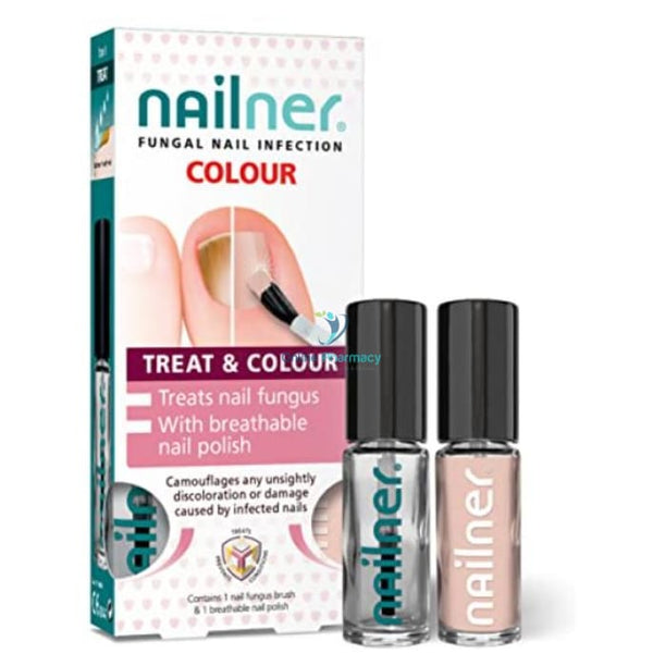 Nailner Treat & Colour - 2 X 5 Ml Fungal Nail Infection