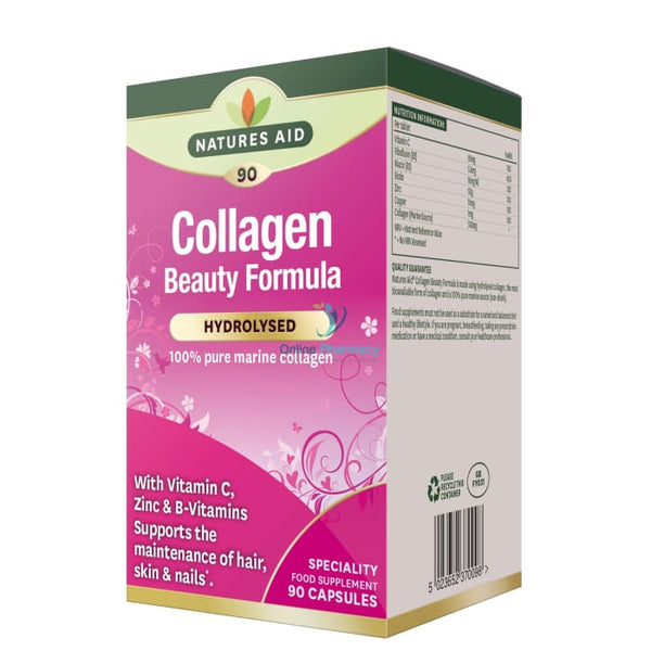 Natures Aid Collagen Beauty Formula - 90 Pack - OnlinePharmacy
