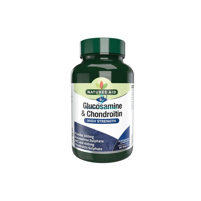 Natures Aid Glucosamine 500mg + Chondroitin 400mg - 90 Pack