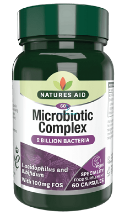 Natures Aid Microbiotic Complex - 60 Caps