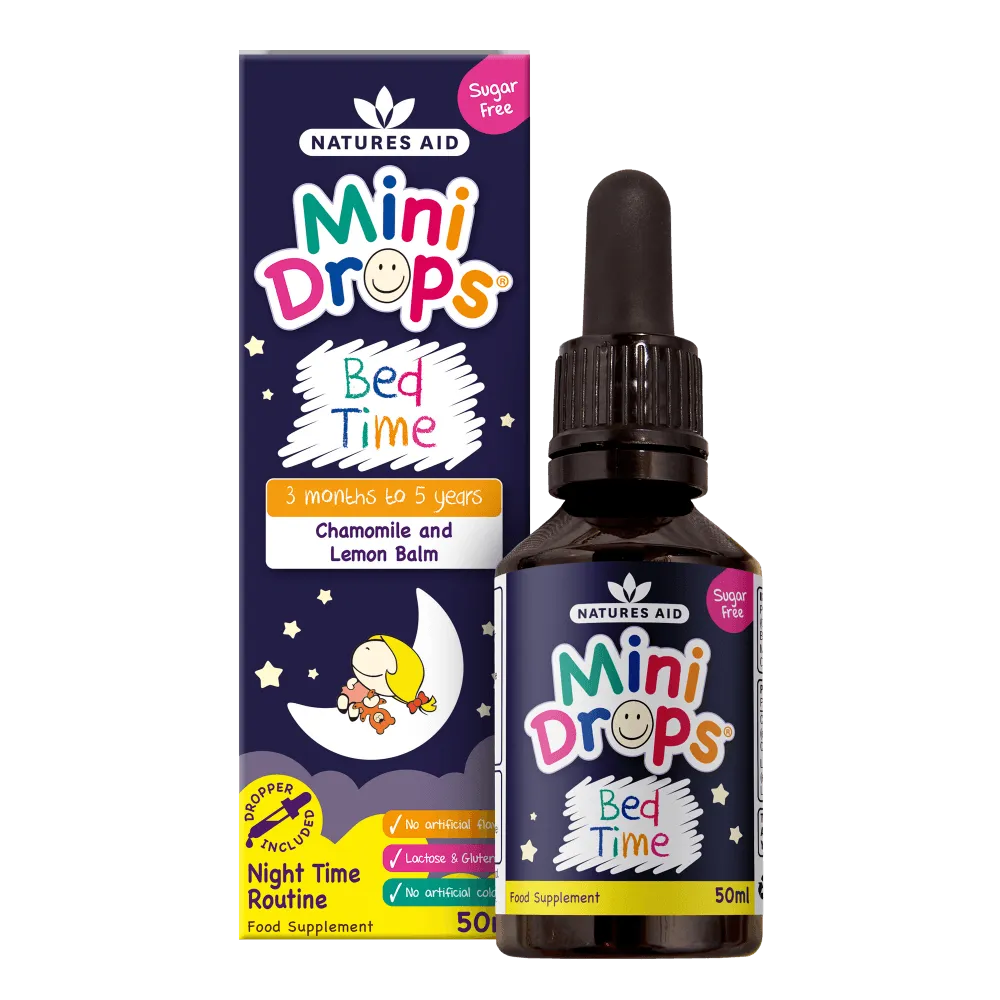 Natures Aid Mini Drops Bedtime - 50ml