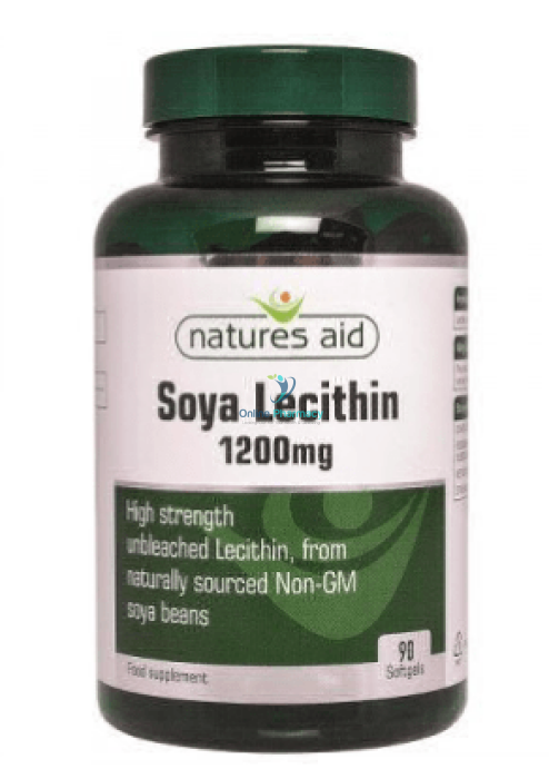 Natures Aid Soya Lecithin 1200mg - 90 Pack - OnlinePharmacy