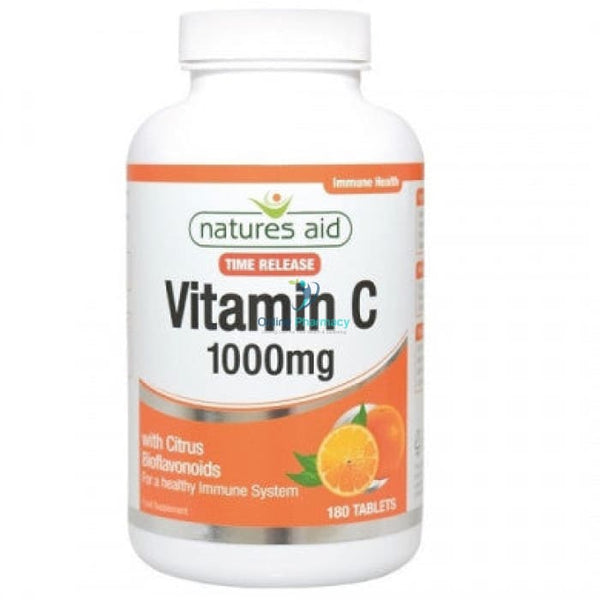 Natures Aid Vitamin C 1000mg - 30 Pack / 60 Pack / 180 Pack - OnlinePharmacy