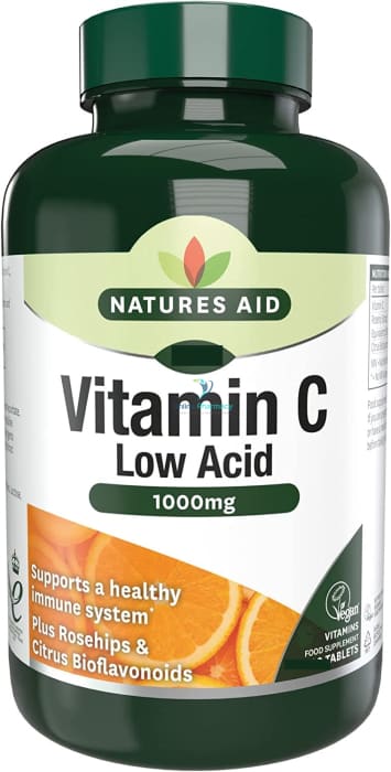 Natures Aid Vitamin C 1000mg Low Acid - 30 Pack - OnlinePharmacy