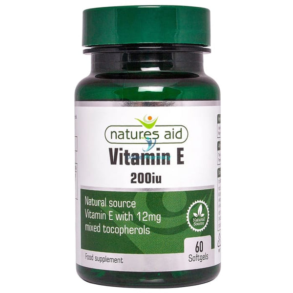 Natures Aid Vitamin E 200iu - 60 Pack - OnlinePharmacy