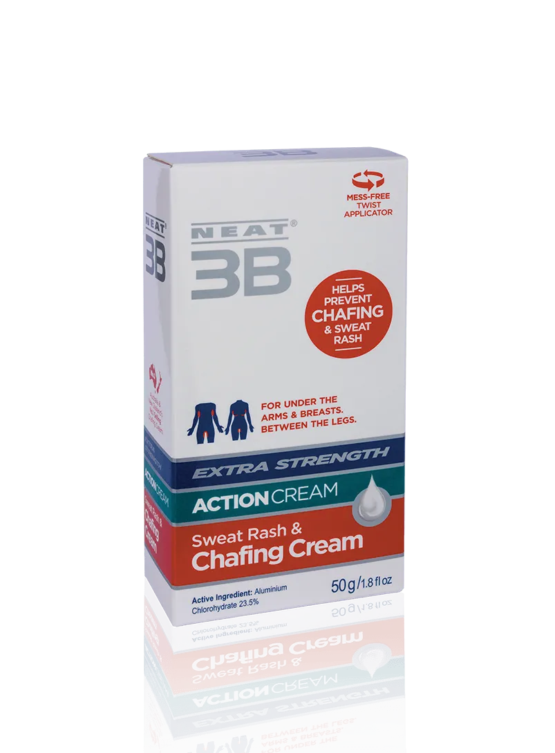 Neat 3B Extra Strength Sweat Rash & Chafing Stick - Neat Feat Foot & Body Care