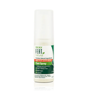 Neat Feat Natural Antifungal Foot Spray for Nail Fungus and Athlete's Foot tube, featuring a mostly green and white label with the product name and branding.