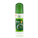 Neat Feat Natural Shoe Deodorizer with a white bottle, green label, and green cap, designed to eliminate odours and freshen shoes naturally.