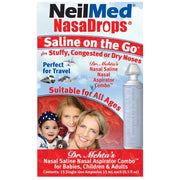 Neilmed Nasa Drops - 15 Single Use Ampoules