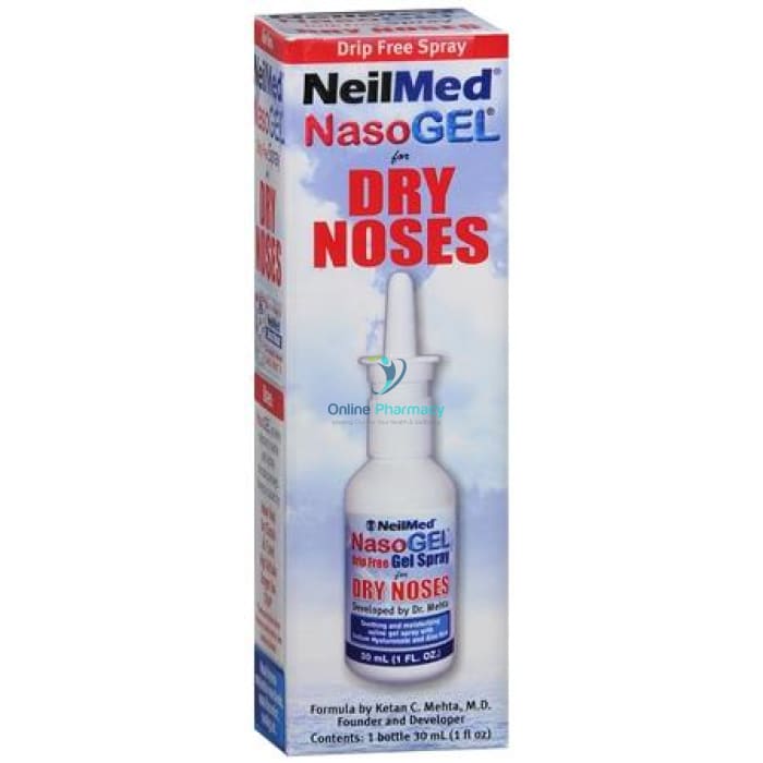 Neilmed Nasogel Spray For Dry Noses - 30ml - OnlinePharmacy