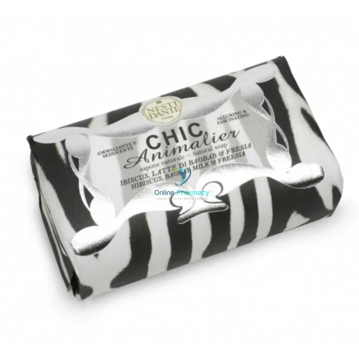 Nesti Dante ’Chic Animalier’ White Soap 250G