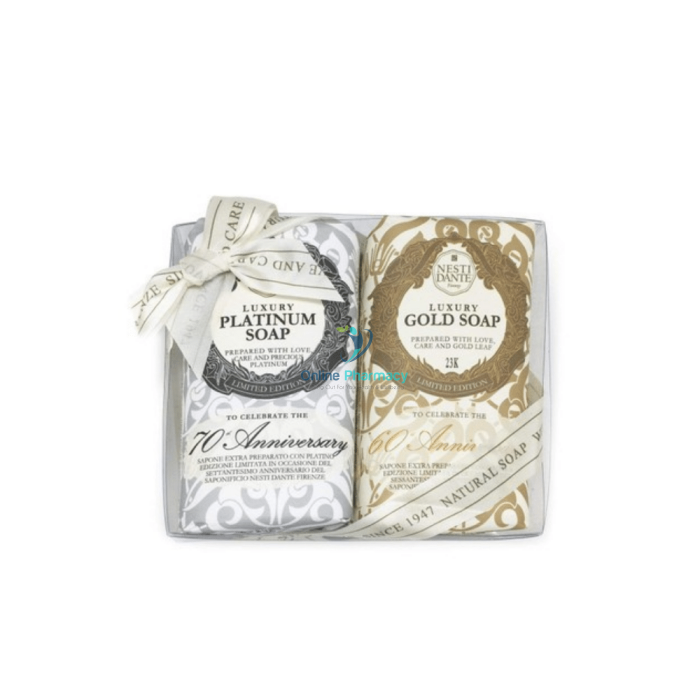 Nesti Dante Gold & Platinum Twin Set 2X250G Gift Sets