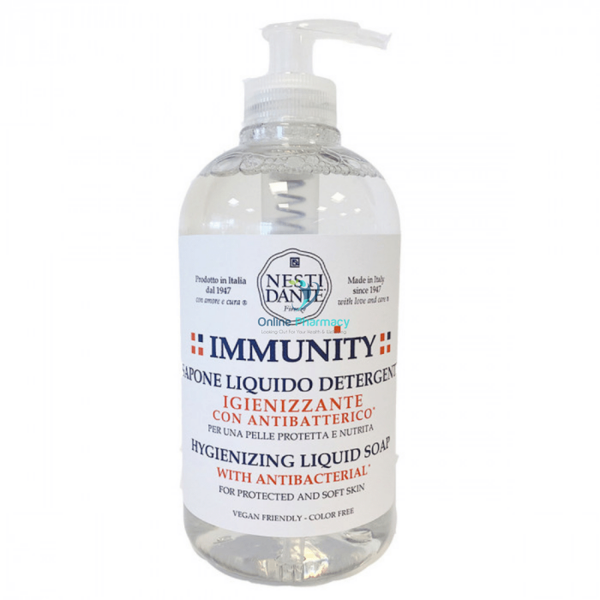 Nesti Dante Immunity Liquid Hand Soap 500Ml Body Care