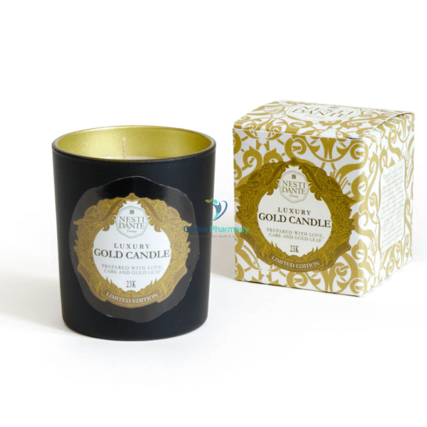 Nesti Dante Luxury Gold Candle 160G Home Fragrance