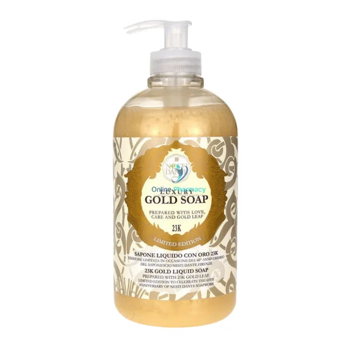 Nesti Dante Luxury Gold Soap Hand & Face Wash 500Ml