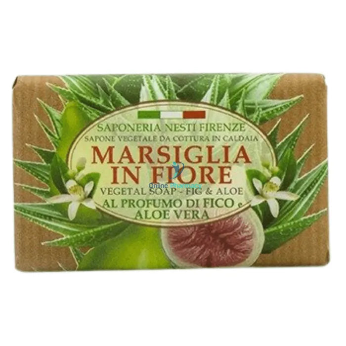 Nesti Dante Marsiglia In Fiore Vegetal Soap Fig & Aloe Vera 125G