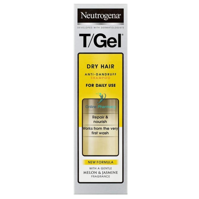 Neutrogena T/Gel Anti-Dandruff Shampoo Dry Hair - 125Ml & 250Ml Bottle. - OnlinePharmacy