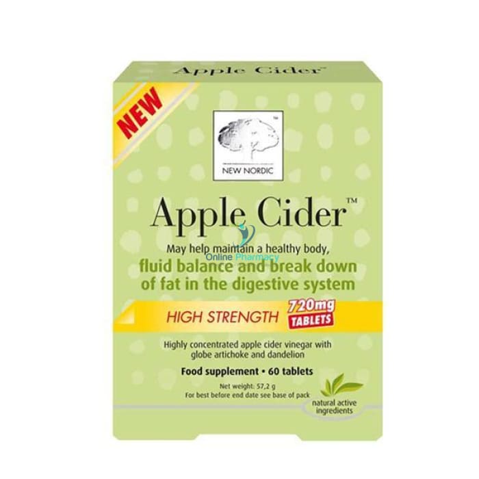 New Nordic Apple Cider 720 High Strength - 60 Tabs - OnlinePharmacy