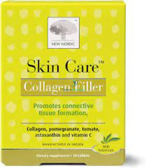 New Nordic Collagen Filler - 60 Tabs Vitamins & Supplements