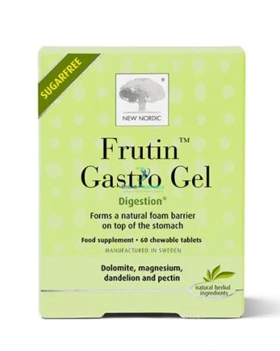New Nordic Frutin Gastro Gel - 60 Tabs