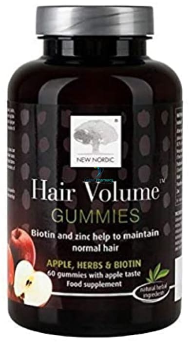 New Nordic Hair Volume Gummies - 60 Tabs - OnlinePharmacy