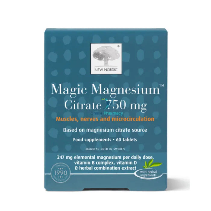 New Nordic Magic Magnesium Citrate 750mg