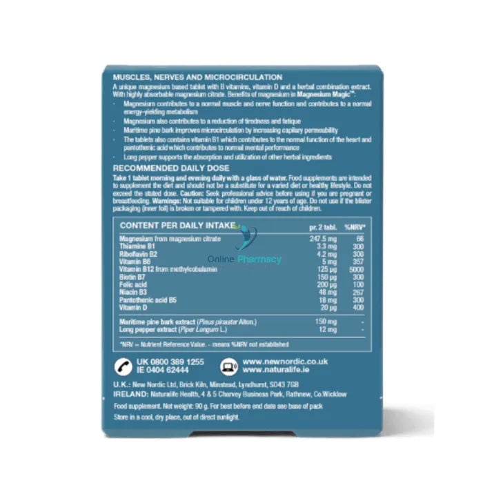 New Nordic Magic Magnesium Citrate 750mg