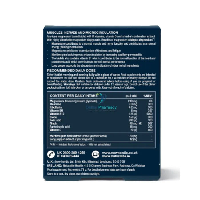 New Nordic Magic Magnesium Glycinate 600mg