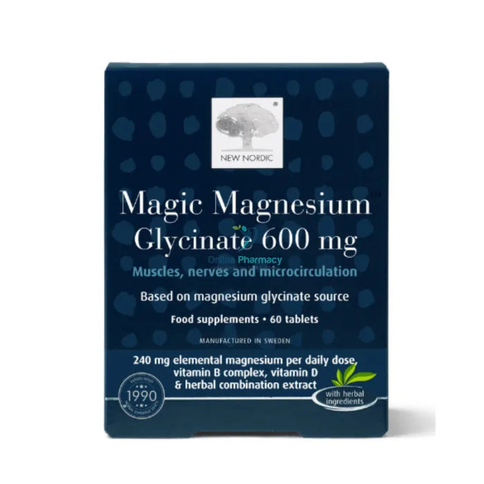 New Nordic Magic Magnesium Glycinate 600mg