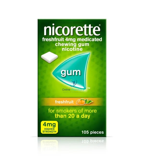 Nicorette Freshfruit Gum 4mg - 105 Pack