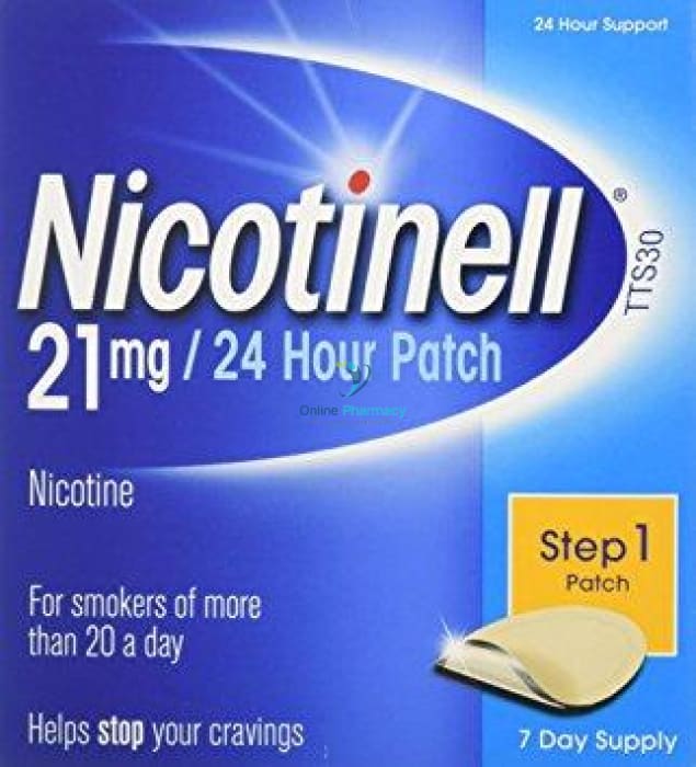 Nicotinell 21mg Step 1 Patch - 7 Pack