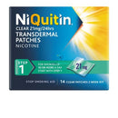 NiQuitin Clear 21mg Nicotine Patches Step 1 - 7/14 Pack - OnlinePharmacy