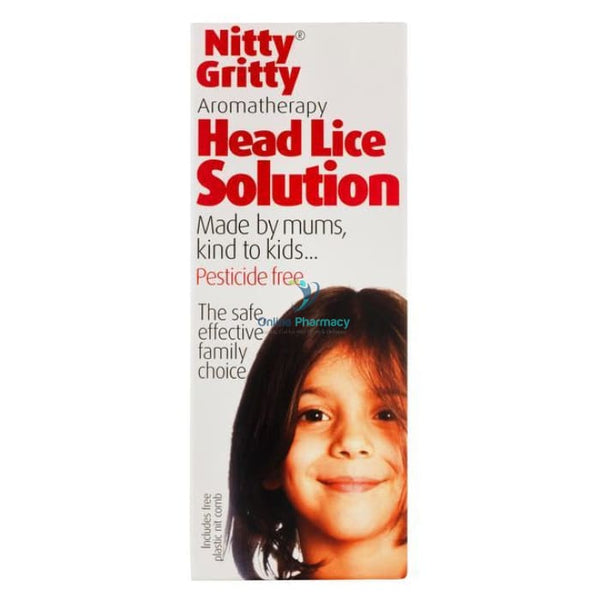 Nitty Gritty Aromatherapy Head Lice Solution - 150ml - OnlinePharmacy