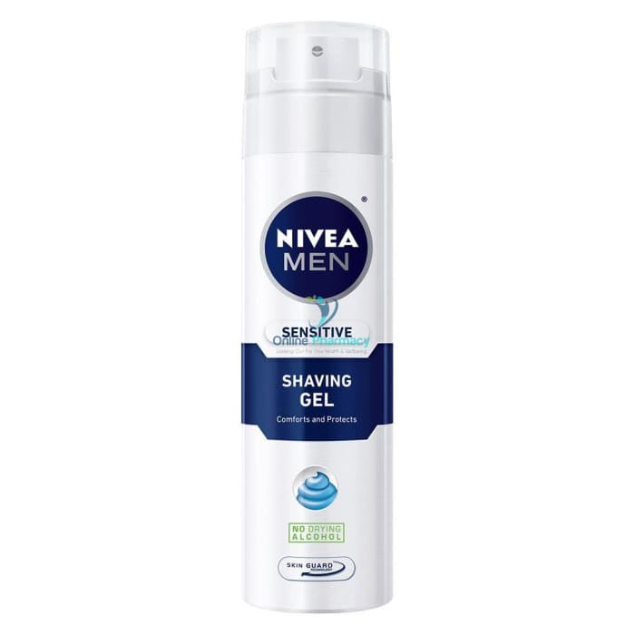 Nivea Men Shaving Gel - 200ml - OnlinePharmacy