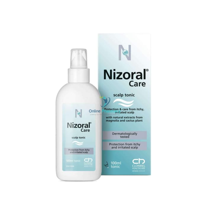 Nizoral Care Scalp Tonic For Itchy Irritated Scalps - 100ml - OnlinePharmacy