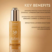 Nyrah Beauty Lumina Shield Serum Spf 50 - 30ml