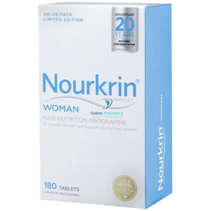 Nourkrin Woman 3 Month Supply - 180 Pack