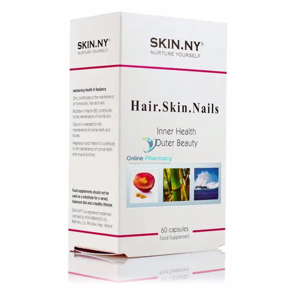 Nova Brands SKIN.NY Hair Skin Nails - 60 Caps - OnlinePharmacy