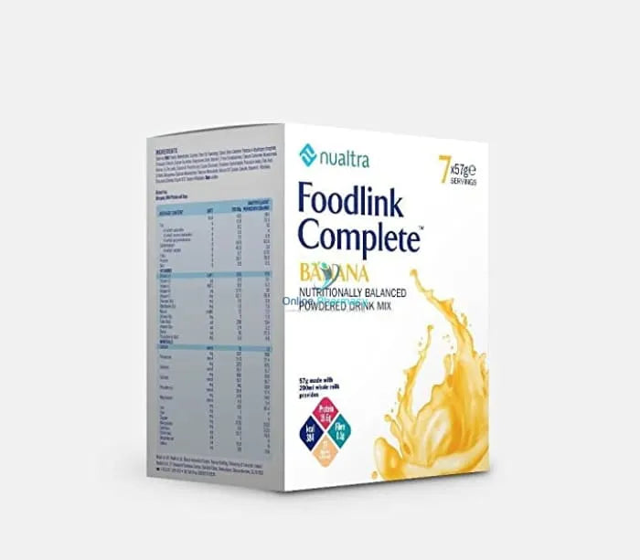 Nualtra Foodlink Complete Banana - 57g x 7