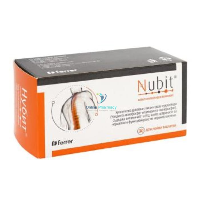 Nubit Nerve Regeneration Supplements - 30 Pack Vitamins &