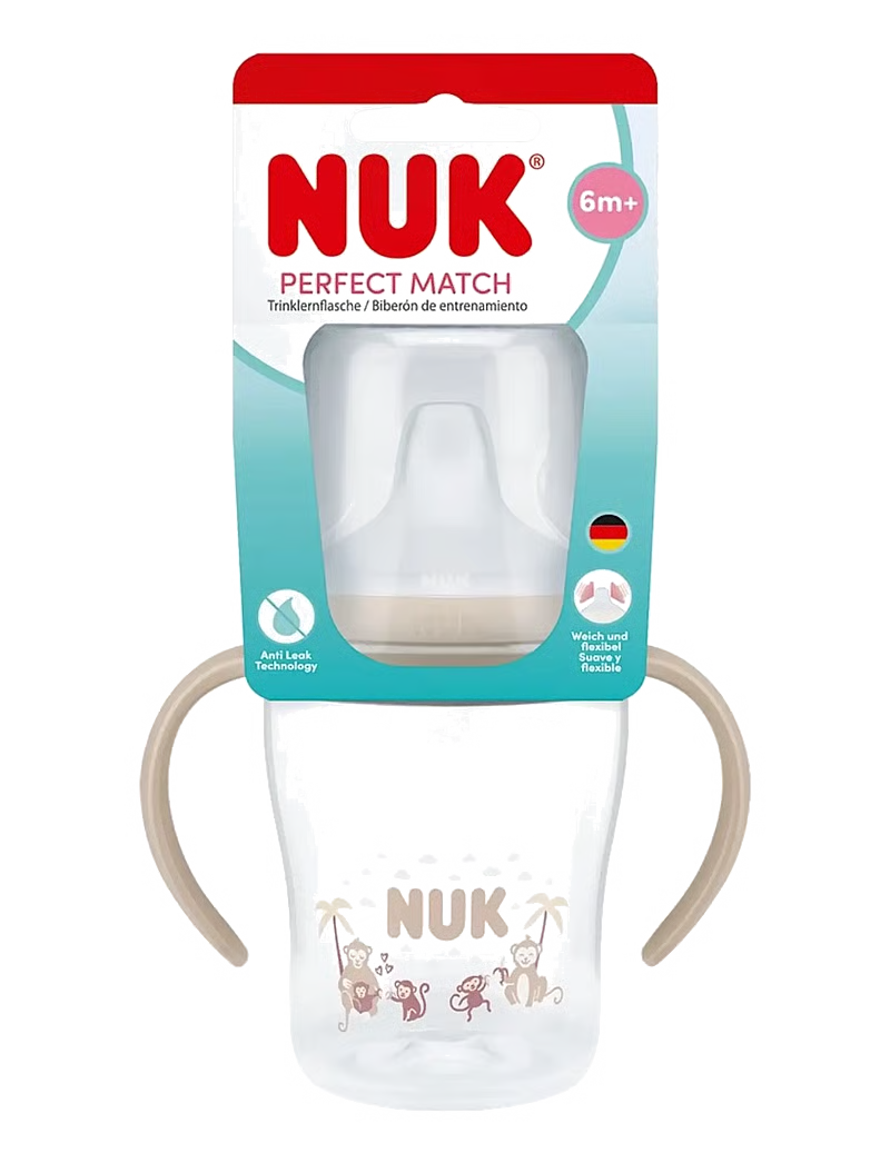 Nuk Perfect Match Learner Bottle Monkey (6 Months +) - 150ml