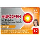 Nurofen for Children 100mg Chewable Capsules - 12 Pack - OnlinePharmacy